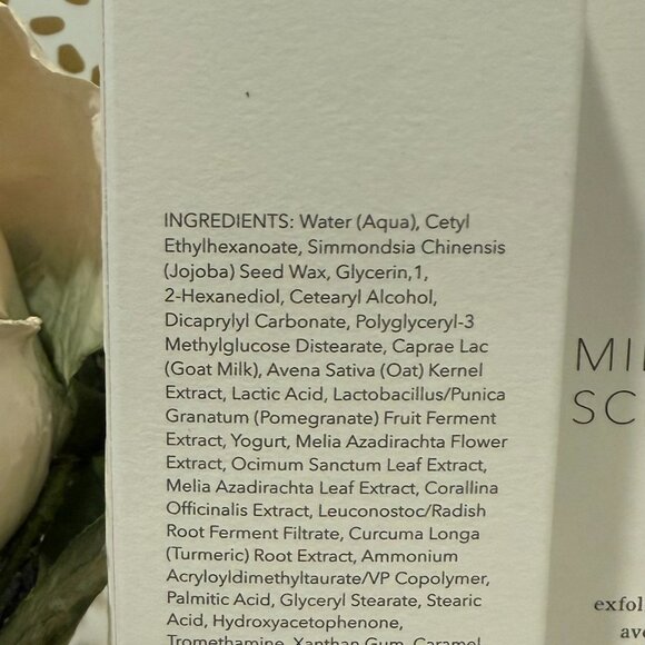 (2) Beekman 1802 Milk Scrub Oat & Goat Milk Exfoliating Facial Cleanser - 3 fl - Picture 6 of 8